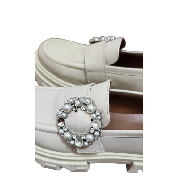 Alohas Trailblazer Crystal Beige Loafer Shoe EU 42 /US 11-11.5 - Picture 7 of 16